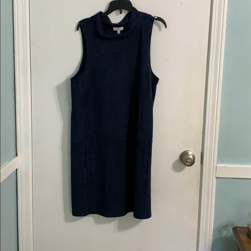 Navy blue dress